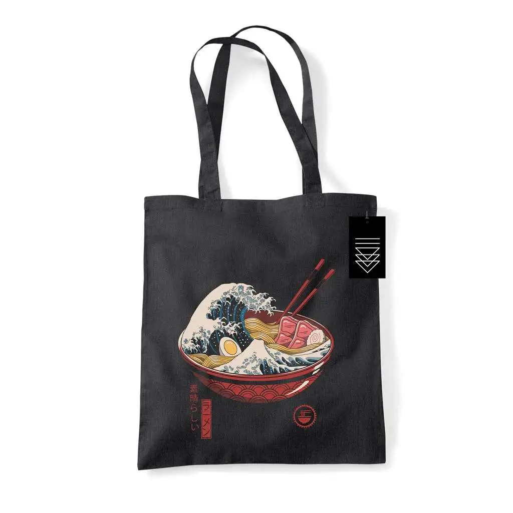 Figurine vincent trinidad the great ramen tote bag